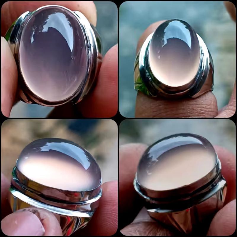 Natural Anggur Obi Kelo Bias Ungu Kristal Nggiwang - Nama Pasar Bacan Obi Kelo - NTD