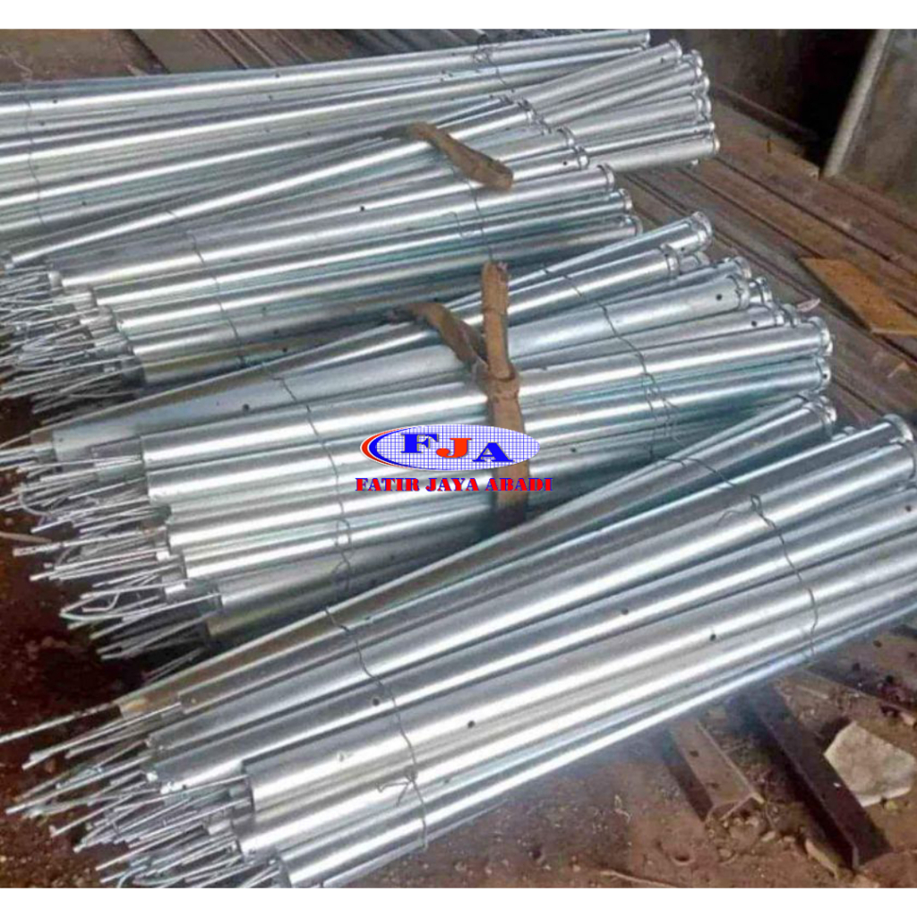 Tiang Pagar Brc Tinggi 120 cm Electro Platting