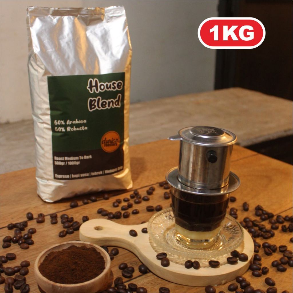 

Kopi House Blend Espresso - Arabica & Fine Robusta - 1kg