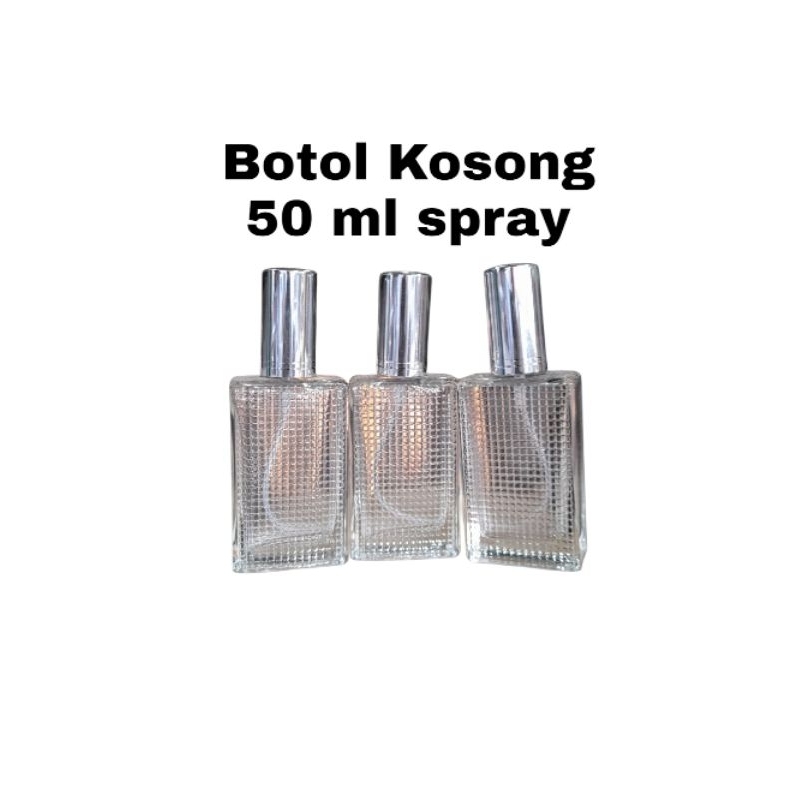 Botol Parfum Kosong 50ml Botol Parfum Isi Ulang 50ml Botol Pargum 50ml Lusinan Botol Parfume 50ml Me