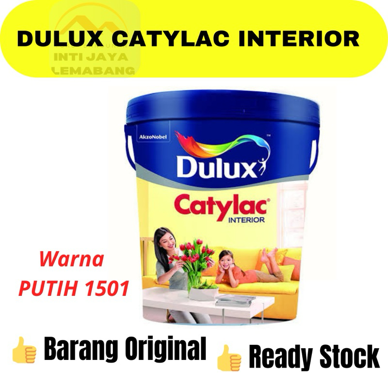Dulux Catylac Interior 5kg Putih 1501