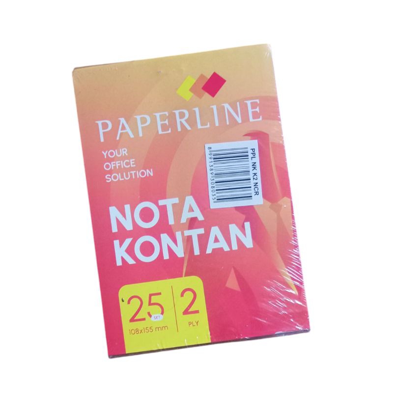 

Nota paperline 2 ply kecil