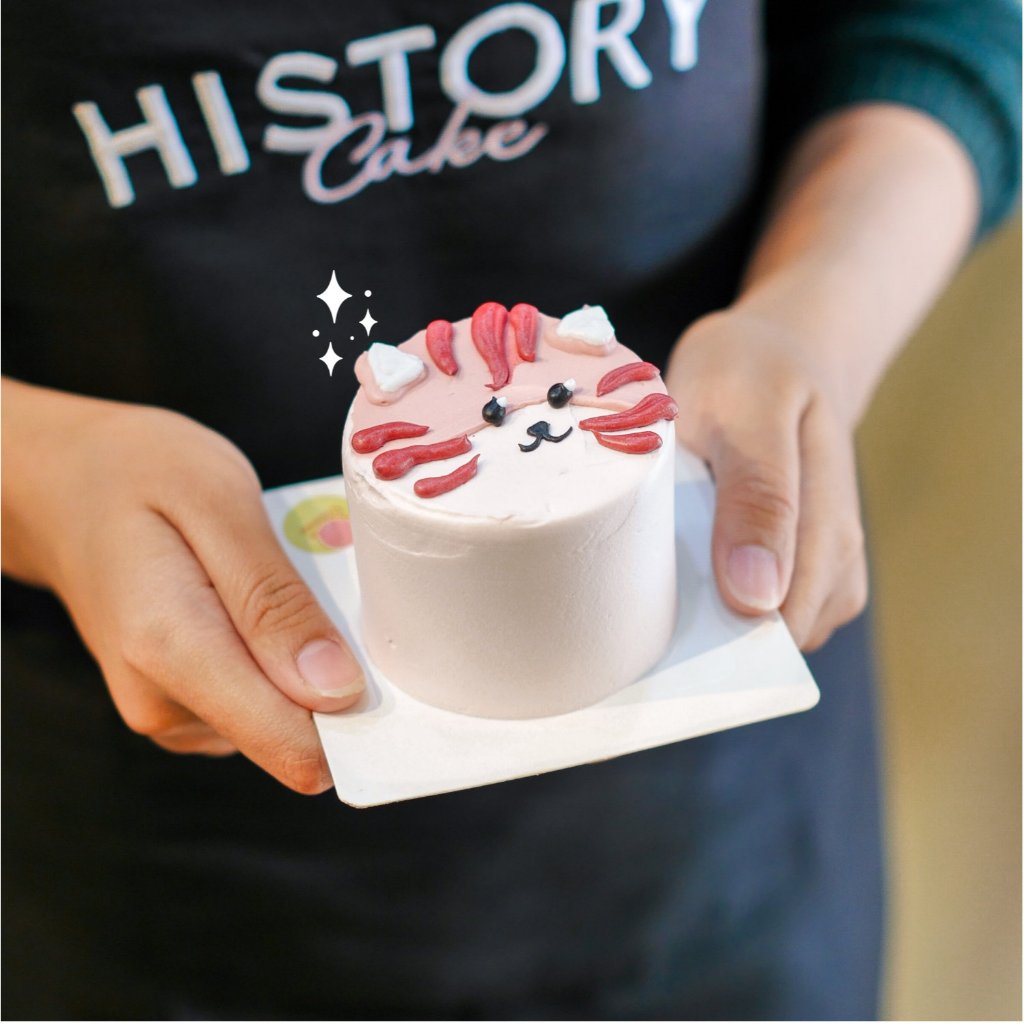 

HistoryCake Kue Tart Ulang Tahun Birthday Cake Bogel Vanilla Cheese - Pinkitty