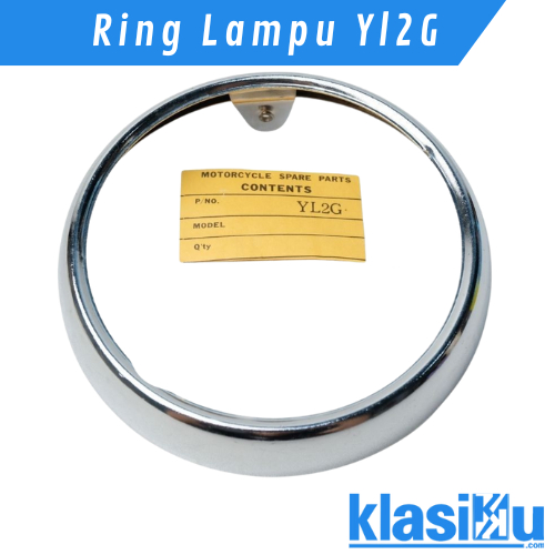 Ring Rim Lampu Depan Headlamp Yamaha Yl2g L2g Dt100 Dt 100 Dt100x Gt80 Gt 80