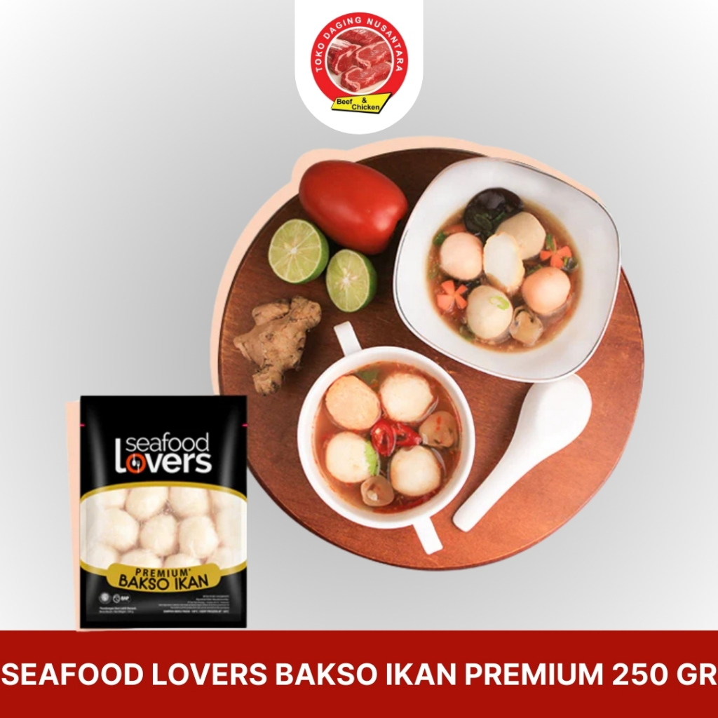

Seafood Lovers Bakso Ikan Premium 250 Gram