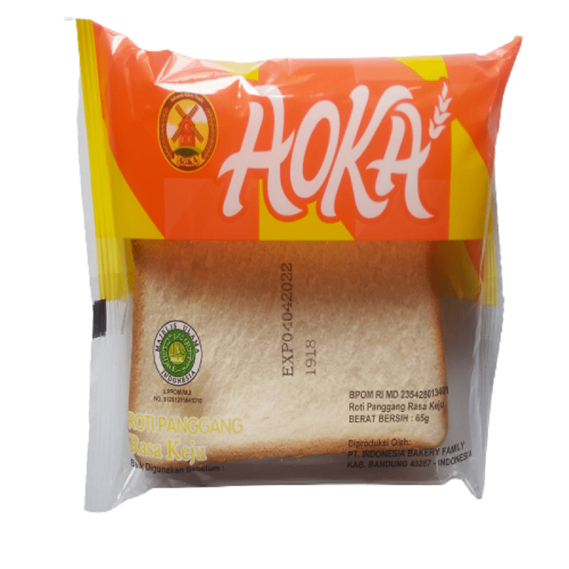 

Roti Panggang Aoka Rasa Keju 65g