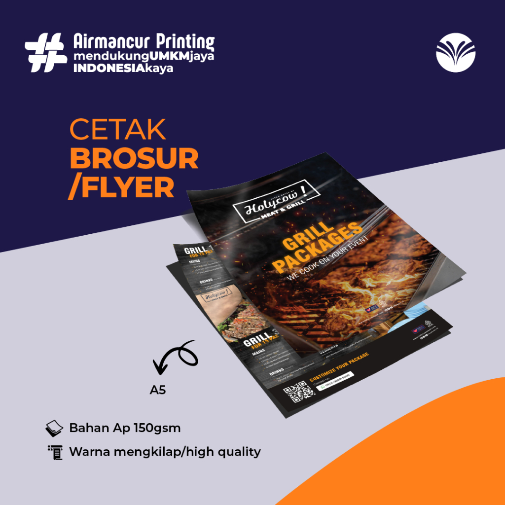 

Cetak Brosur A5 1 Sisi Full Colour 1hari JADI..!!