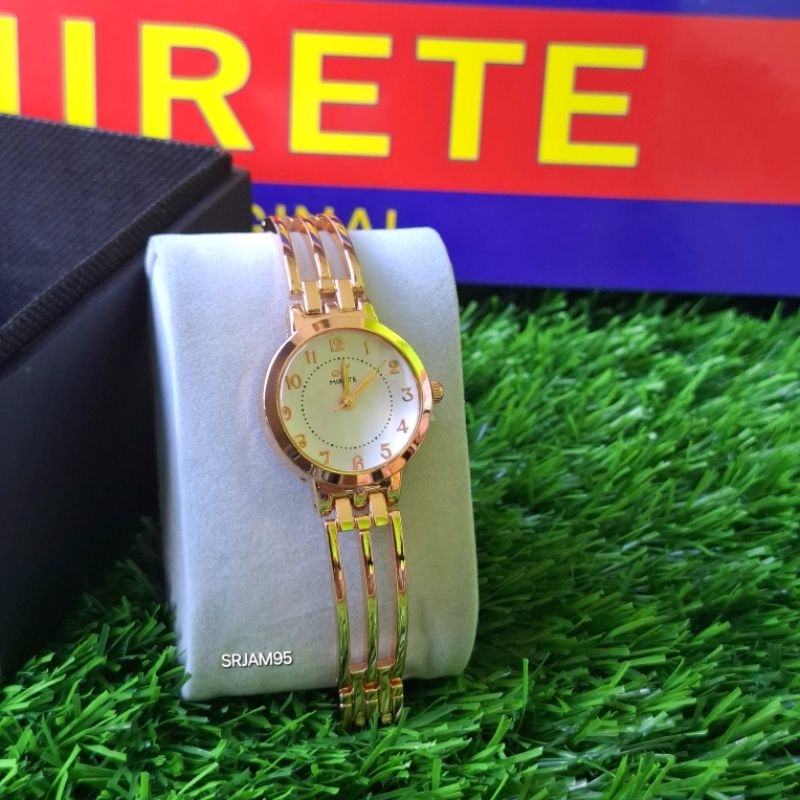 Jam Tangan Wanita Stainless Mirete Original