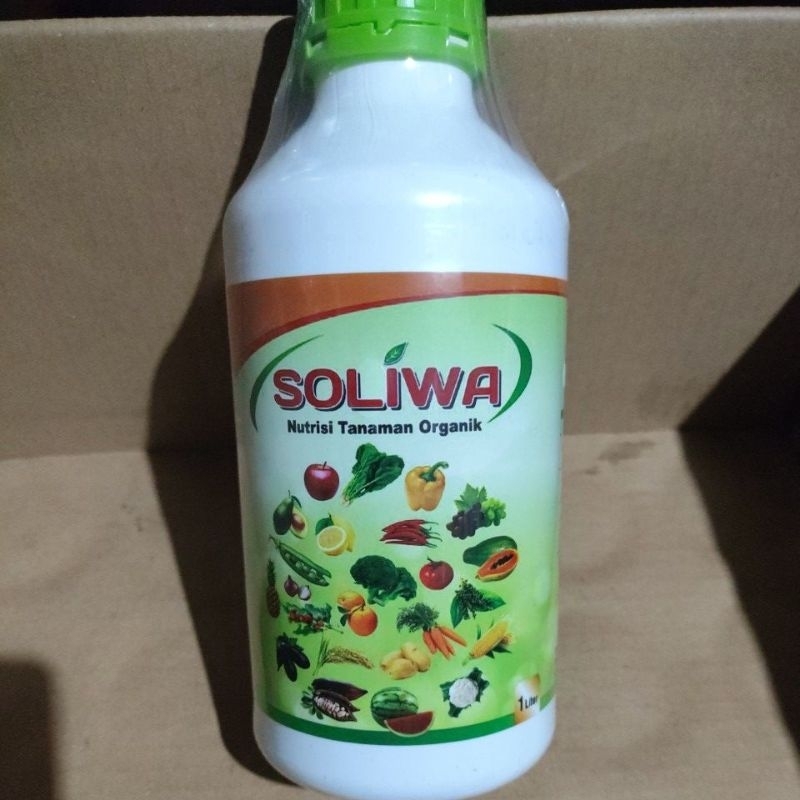 Soliwa 1 liter pupuk organik cair asam amino dan asam humat  ambition
