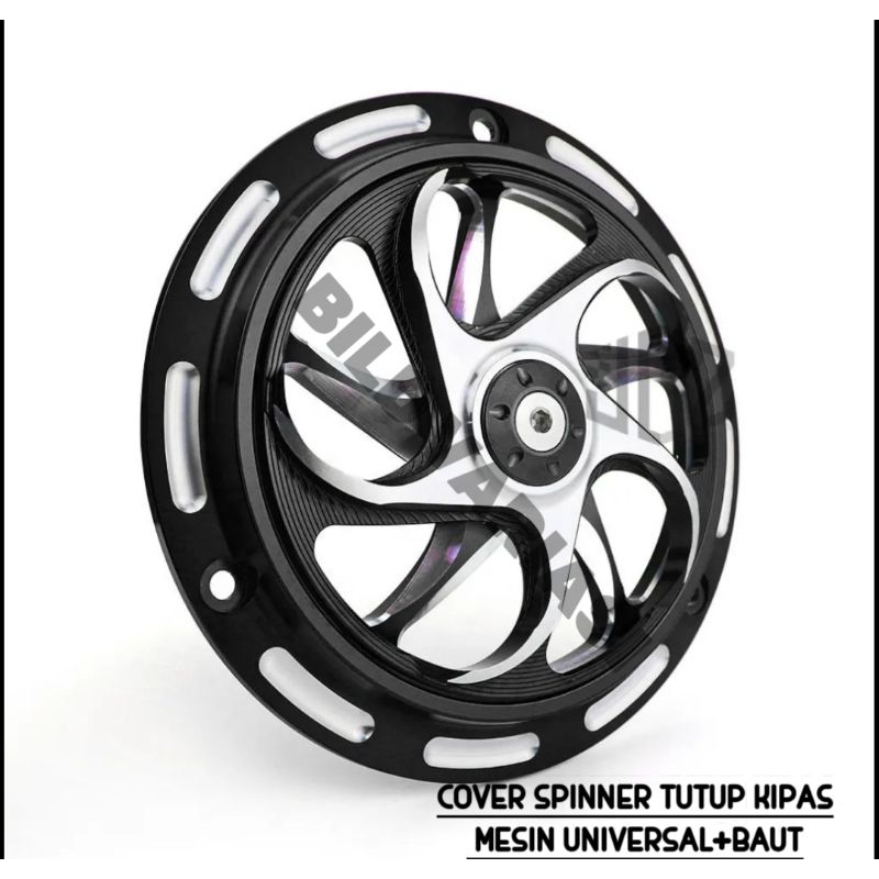 COVER SPINER SPINNER PUTAR KIPAS / RADIATOR UNIVERSAL SEMUA MOTOR DIJAMIN BERPUTAR LAMA PNP MIO VESP