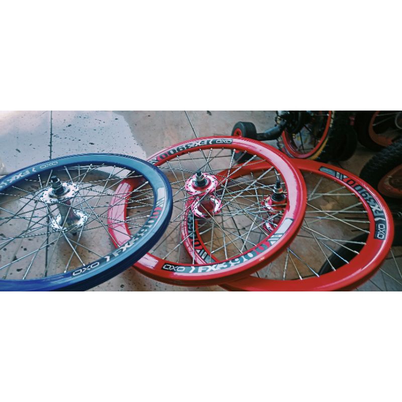 whell seat oxo new weel seat oxo pelek sepeda bmx