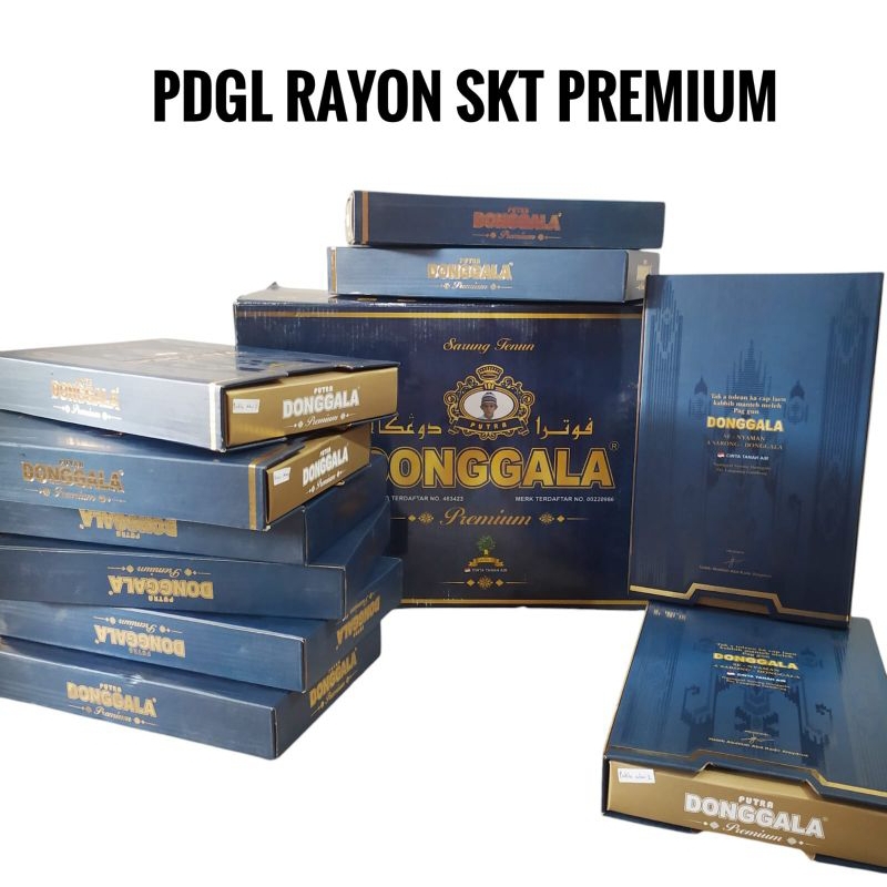 Sarung Putra Donggala Rayon SKT Premium Ecer Grosir SN