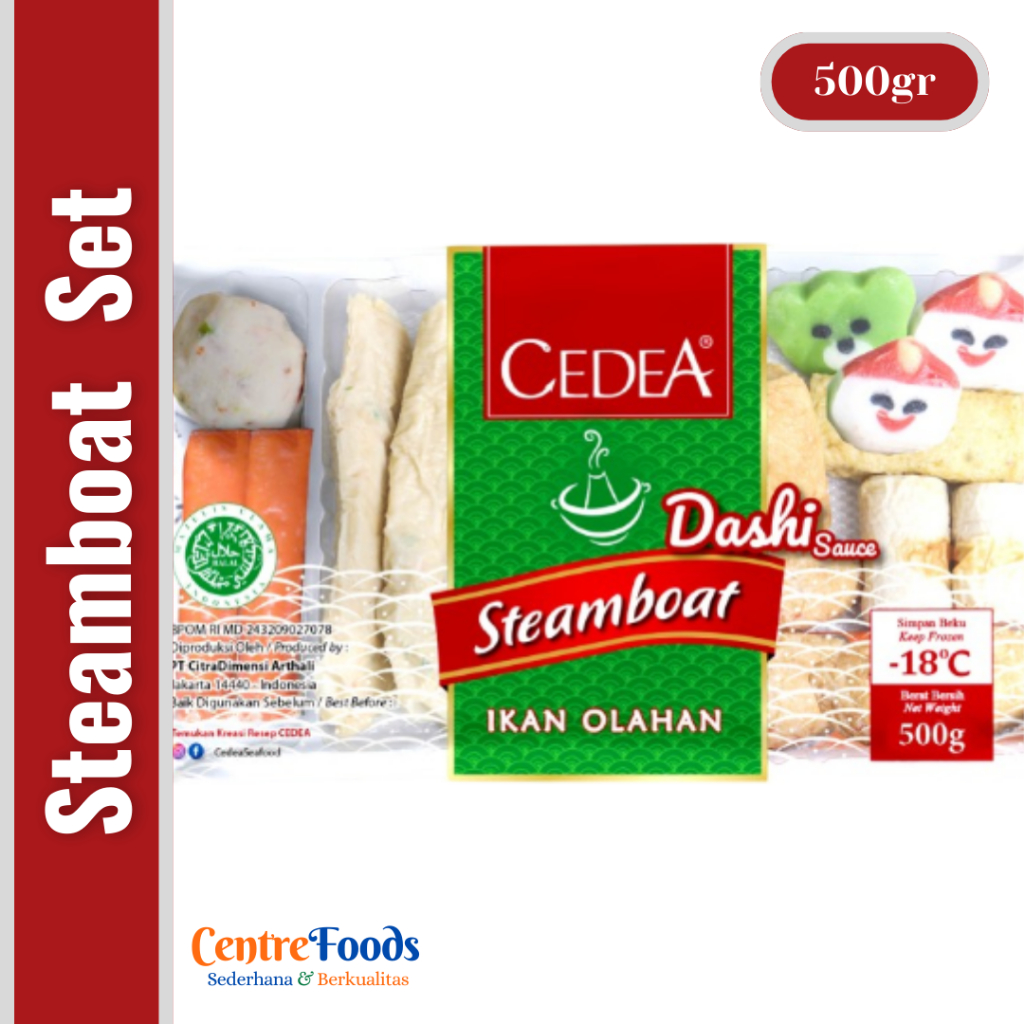 

Ikan Olahan - Steamboat Set Cedea | 500gr [ Harga Per BKS ]