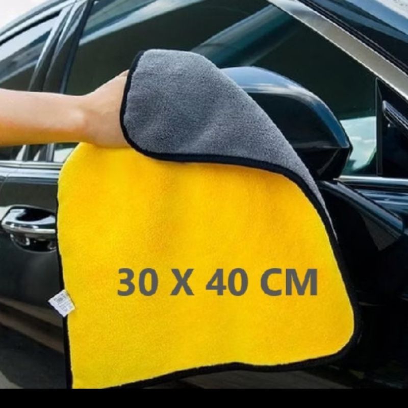 Kain Lap Mobil  Microfiber Lap Serbaguna Ukuran Besar Premium Bahan lembut Halus Lap Mobil Jumbo Mob