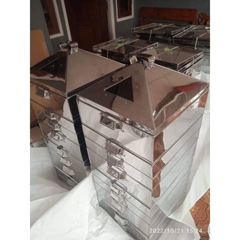 kalakat 3 tingkat / Kukusan 3 Susun Tingkat / kukusan dimaum