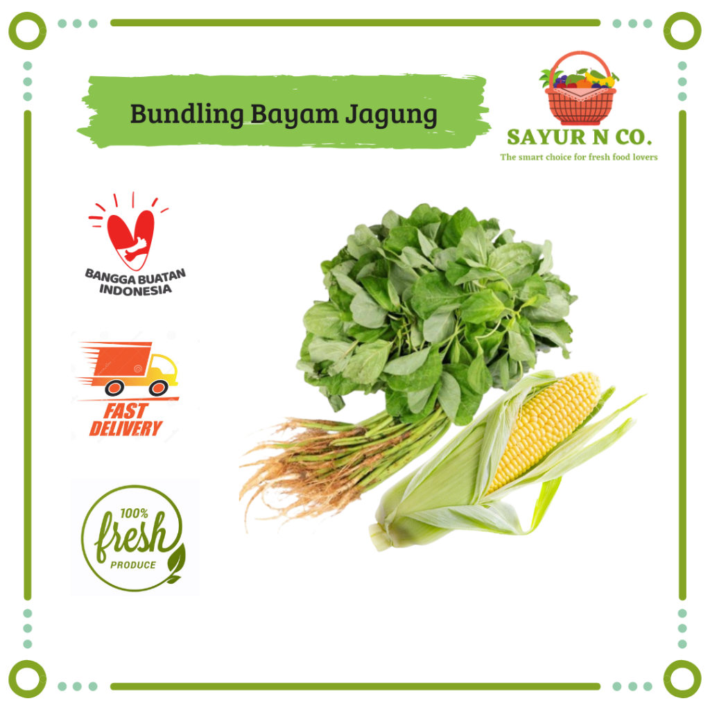 

Bundling Bayam Jagung Segar | Sayur N Co Bekasi