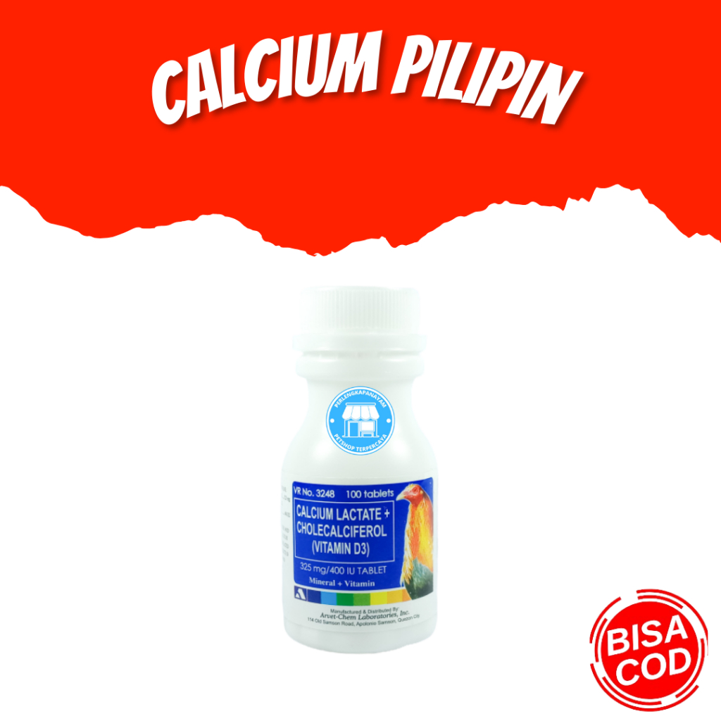 CALCIUM FILIPIN Obat Ayam Filipin Asli  Calcium Ayam Filipin Asli