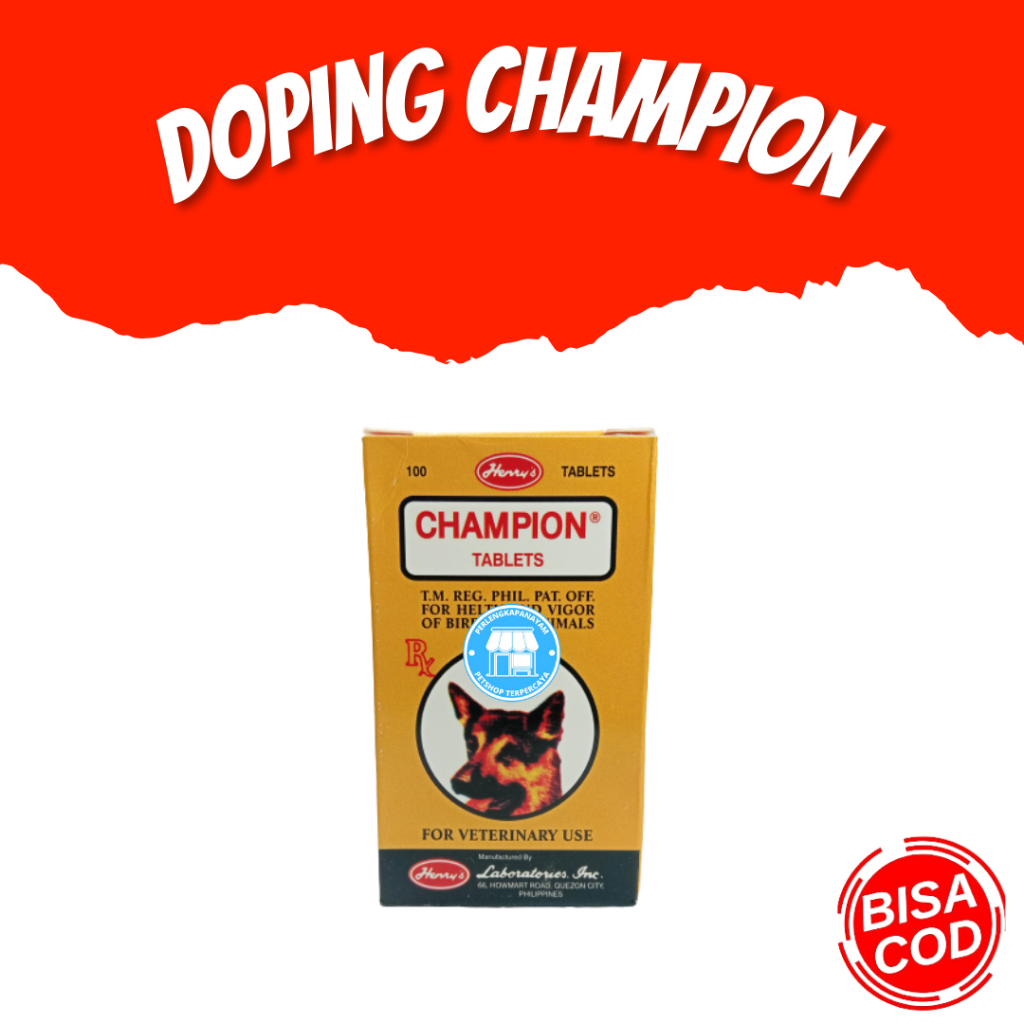 CHAMPION Doping Ayam Doping Memperpanjang Nafas Ayam Kekuatan Otot