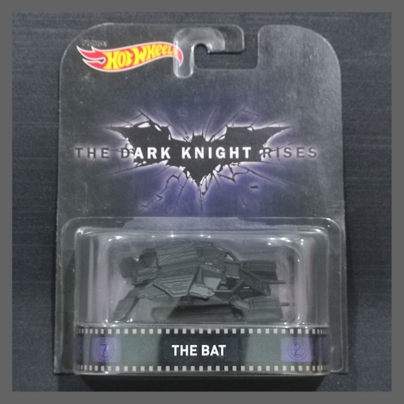 Hotwheels Premium Retro classic Film BATMAN edition THE BAT pesawat warna hitam