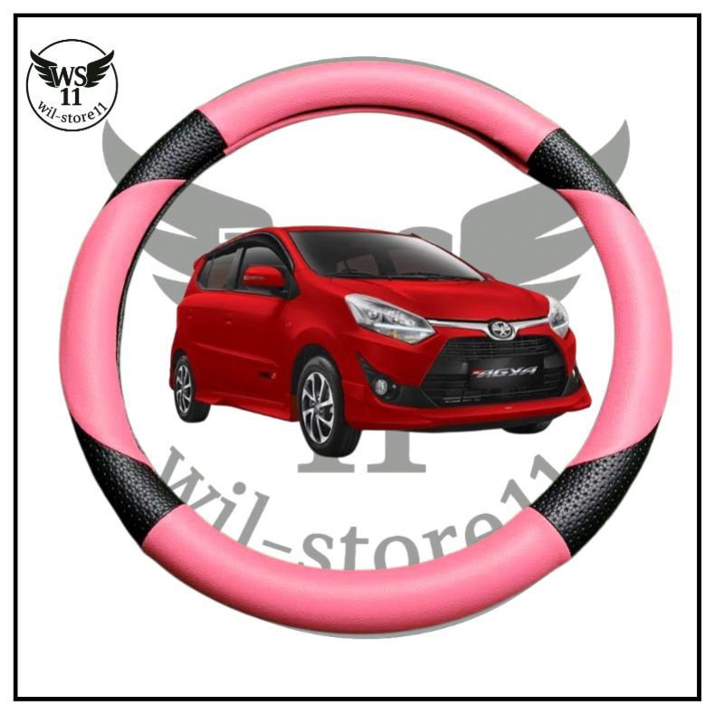 Sarung stir Mobil Toyota Agya , Cover Stir Mobil Agya