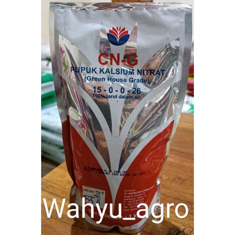 PUPUK KALSIUM NITRAT/CNG,1kg