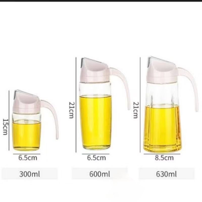 botol minyak goreng 630ml / botol minyak goreng kaca