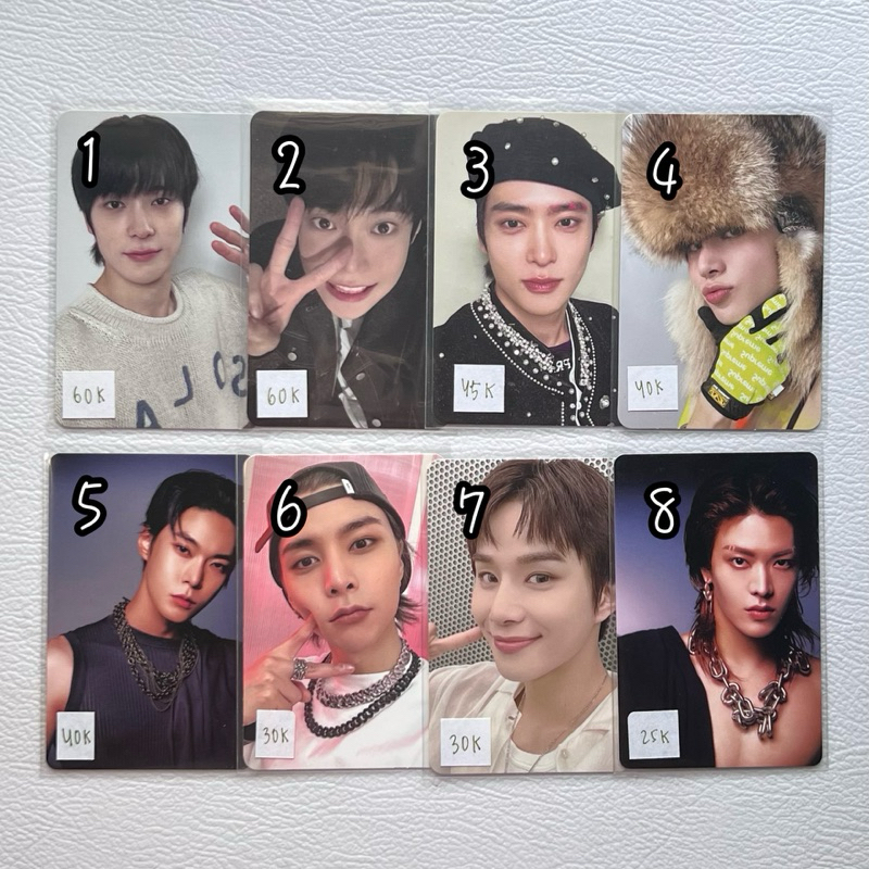 PC PHOTOCARD NCT 127 JAEHYUN FACT CHECK DOYOUNG WALK JUNGWOO 2BADDIES JOHNNY AYYO YUTA