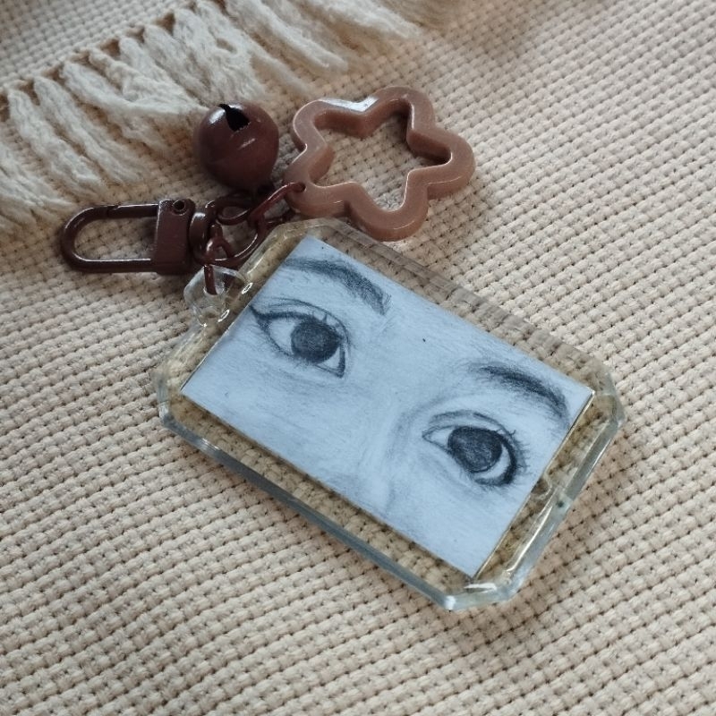 Custom Sketch Keychain by Soramu