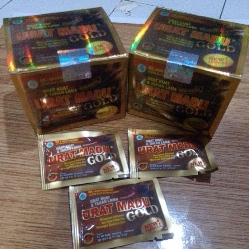 JAMU URAT MADU GOLD ORIGINAL 100 %
