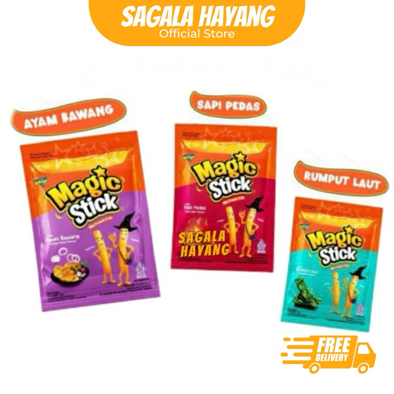 

( SAGALA HAYANG ) Kikoya Magic Stick Mini French Fries -18gram