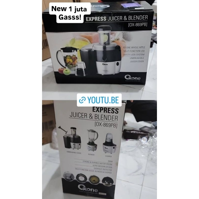 oxone juicer & blender NEW