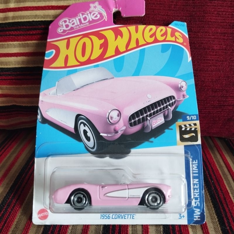 Hot Wheels 1956 Corvette (HW Screen Time Barbie)