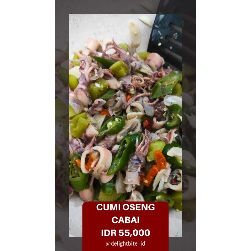 

LAUK PAUK BEKU SIAP SAJI FROZEN FOOD - CUMI OSENG CABAI