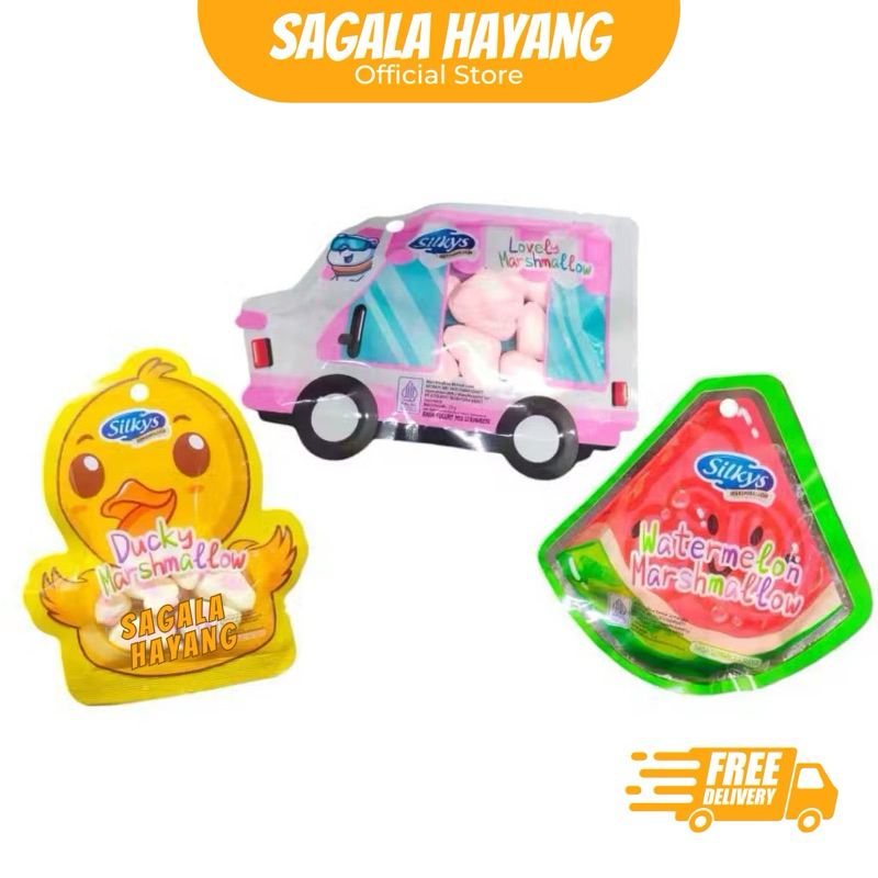 

( SAGALA HAYANG ) VIRAL Silkys Marshmallow Karakter
