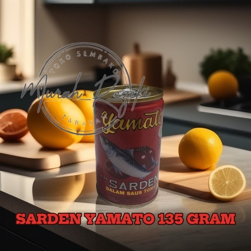 

Sarden Yamato Kaleng 155gr / Seafood Ikan Kalengan Instant Lezat Halal & Bergizi