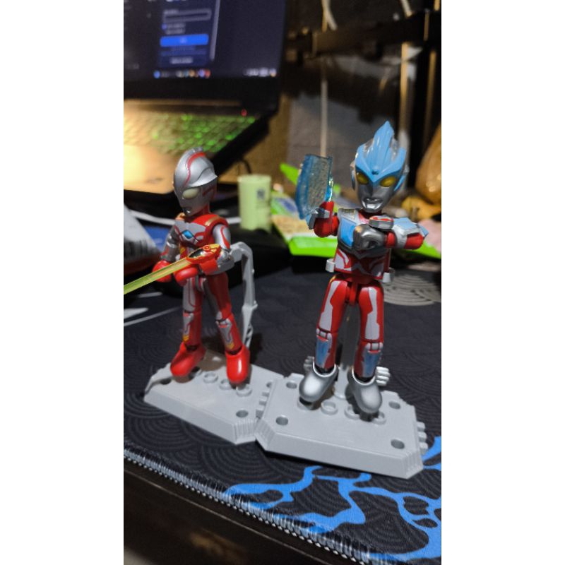 blokees Ultraman ginga dan mebius