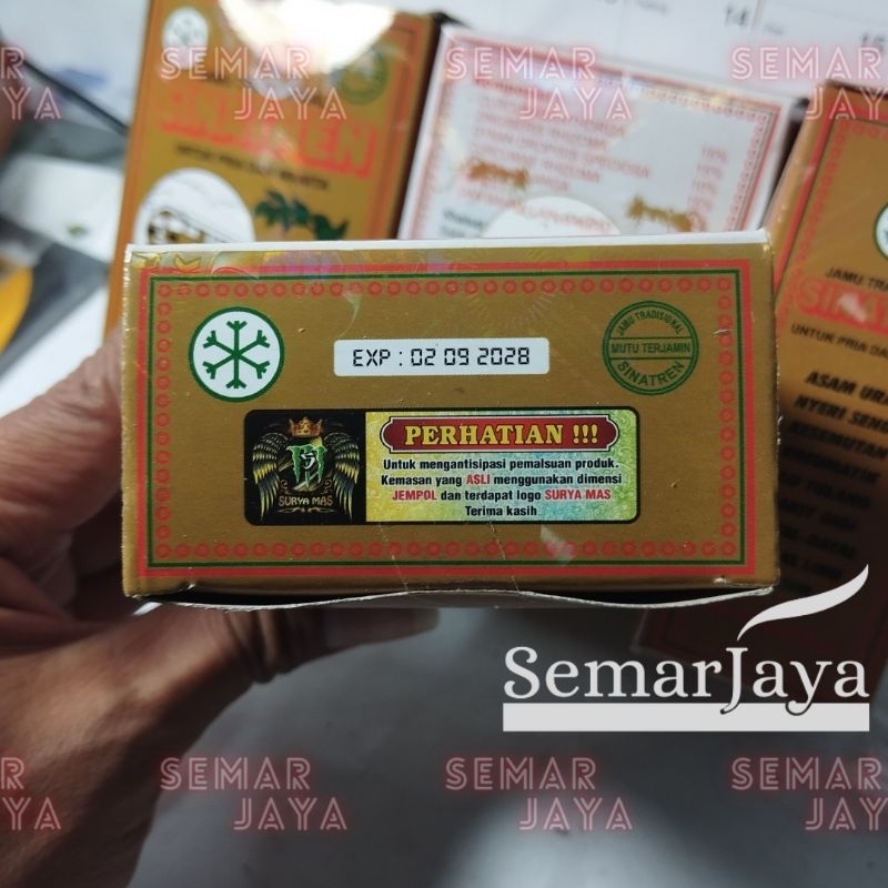 

SN Asam Urat Pegel Linu Original Kereta Lama