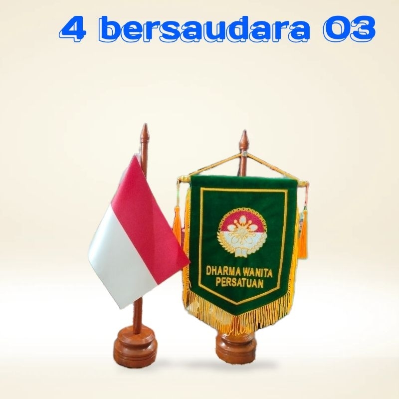 

tiang vandel darma wanita+tiang vandel bendera merah putih ready stok