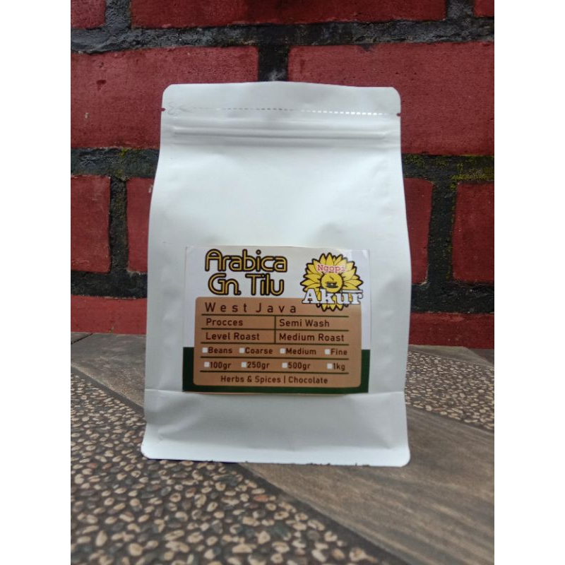 

Kopi Arabika Semi Wash Gunung Tilu Jawa Barat