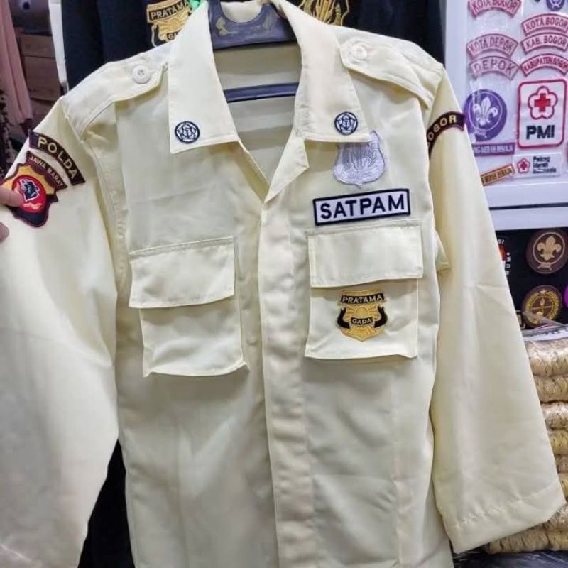 seragam satpam #atribut logo satpam #seragam pdh#pdl