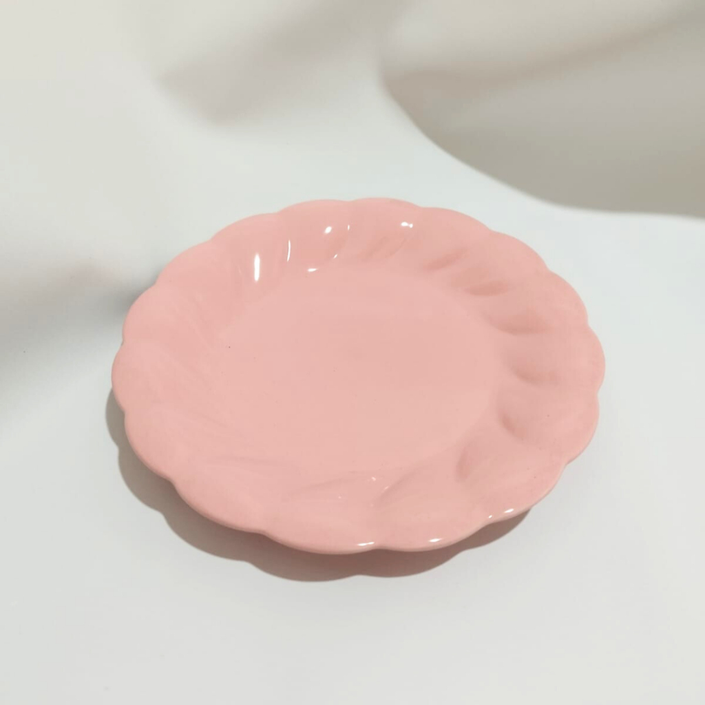 Piring Lucu Warna Pastel Estetik