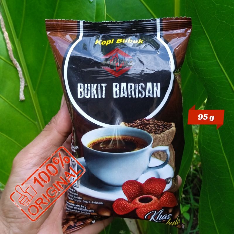 

Kopi BUKIT BARISAN 95gr Original Khas Bengkulu