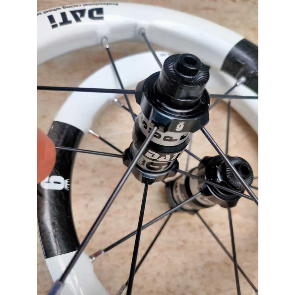 Wheelset Carbon DATI S9C Balance Bike Pushbike Preloved