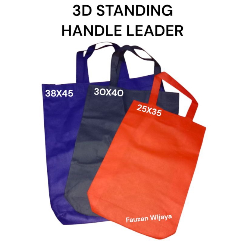 

Goodie bag tas kain spunbond leader 38x45 isi 12pcs