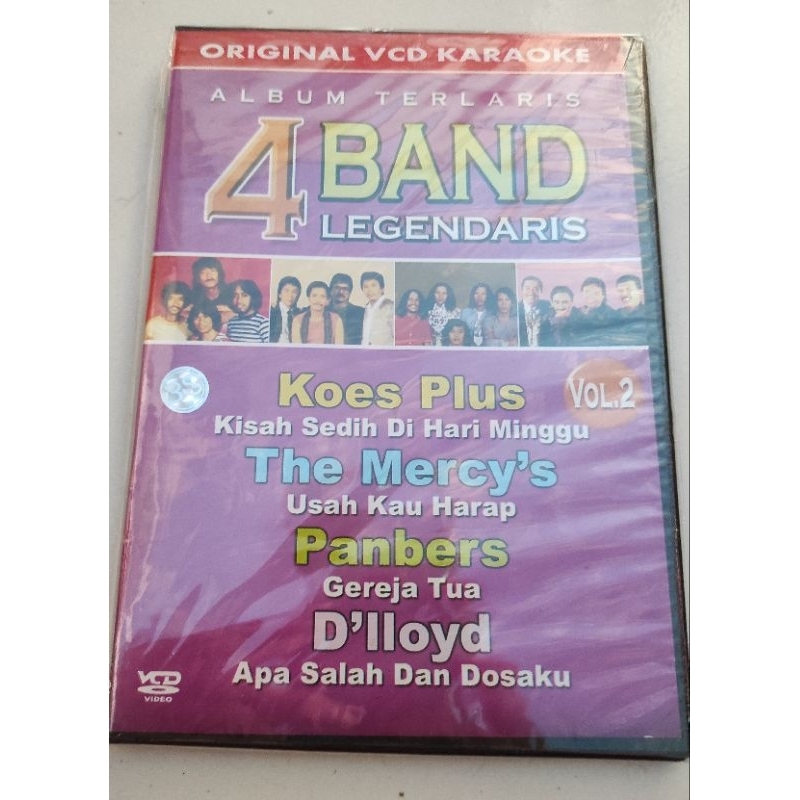 vcd album terbaik 4 band legendaris