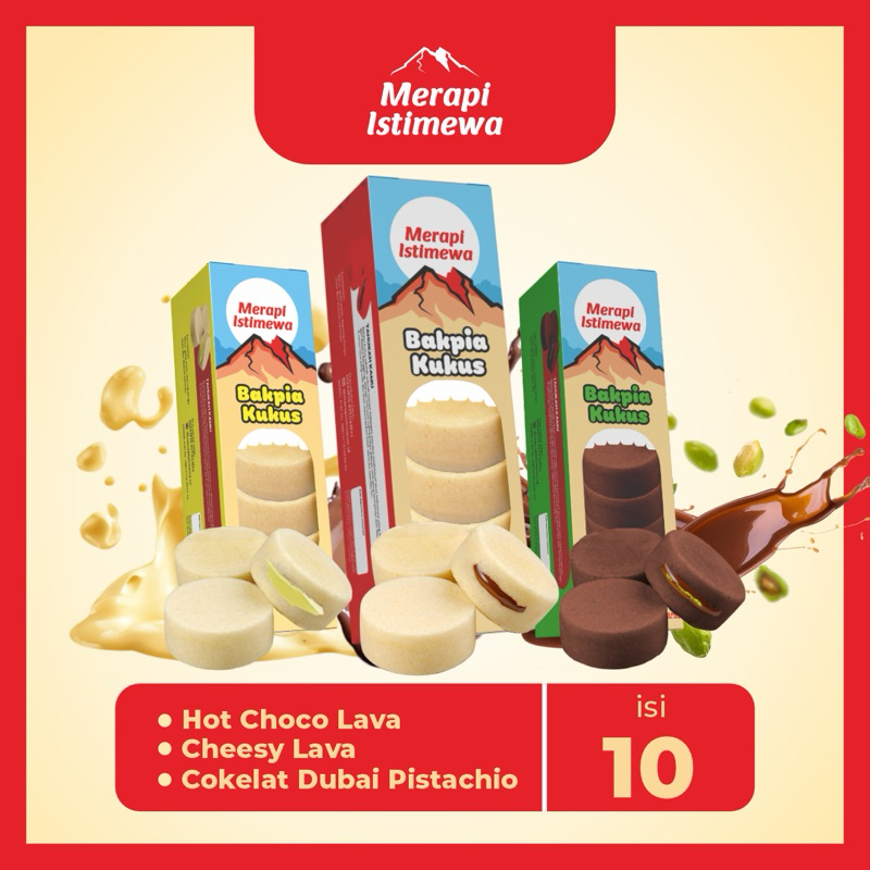 

Bakpia Kukus Merapi Istimewa Mixed Varian