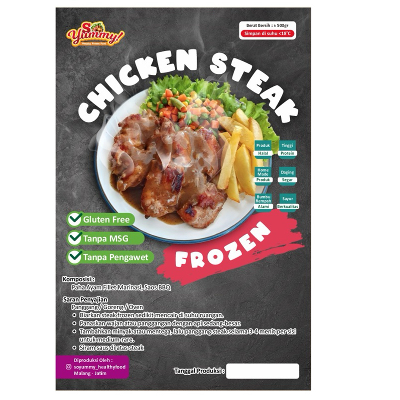 

CHICKEN STEAK FROZEN