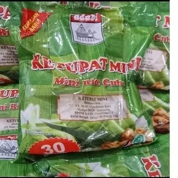 

ketupat adabi 30 pcs / ketupat mini adabi