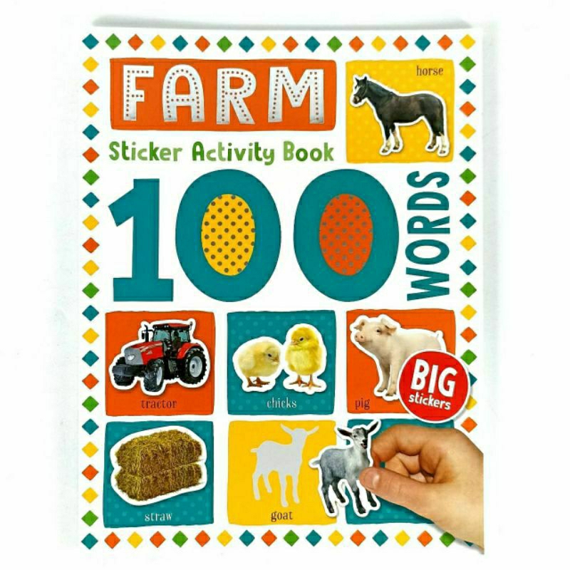 

Stiker MBI 100 Farm / 150 Big Stikers Shapes / Stiker Sparkly Activity Case / Stiker Tempel Lucu Dan Banyak Variasi