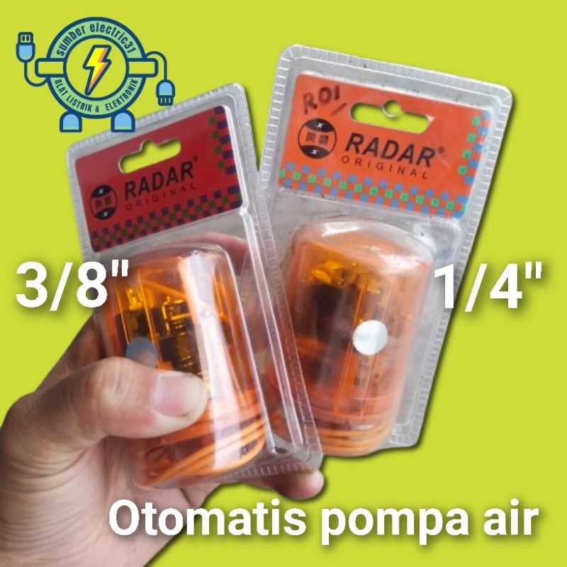 Otomatis mesin pompa air RADAR 3/8" & 1/4"